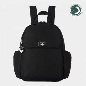 Black Women's Hedgren Balanced Backpacks | IBT938TK