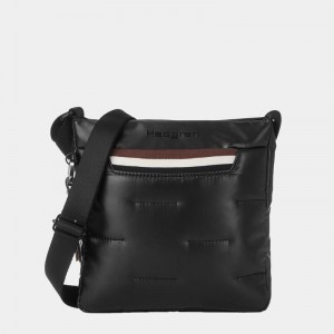 Black Women's Hedgren Cushy Crossbody Bags | URB5078YP