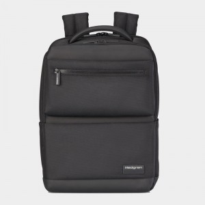 Black Women's Hedgren Drive Backpacks | DZK764GP