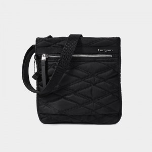 Black Women's Hedgren Leonce Crossbody Bags | RTD4457XR