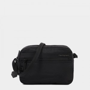 Black Women's Hedgren Maia Crossbody Bags | SOL4342KH