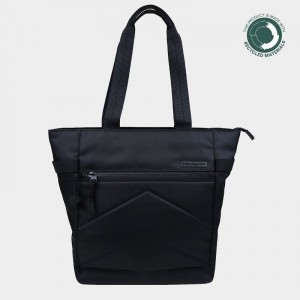 Black Women's Hedgren Scurry Sustainably Made Tote Bags | LNF4339LL