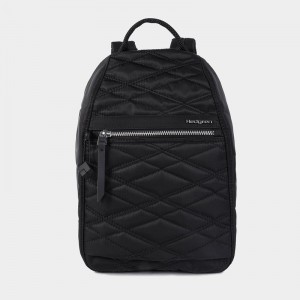 Black Women's Hedgren Vogue Backpacks | FII9348AA