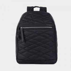 Black Women's Hedgren Vogue Large Backpacks | ROK5649ZV