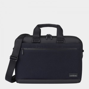 Blue Black Women's Hedgren Byte Laptop Bags | OWD8182AB