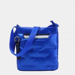 Blue Women's Hedgren Cushy Crossbody Bags | DTL830CC