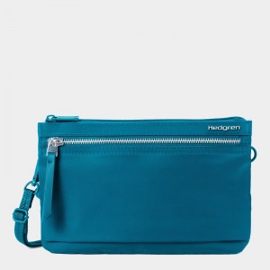 Blue Women's Hedgren Emma Crossbody Bags | HBP121VN