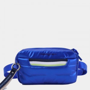 Blue Women's Hedgren Snug Belt Bags | FTA7810DJ