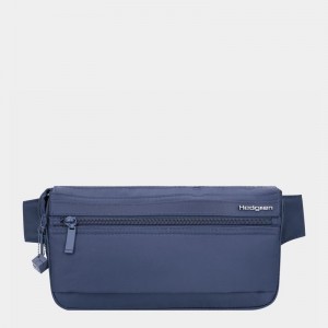 Dark Blue Women's Hedgren Asarum Belt Bags | EJR62TP