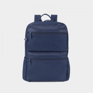 Dark Blue Women's Hedgren Ava Backpacks | MVC967GX