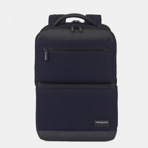 Dark Blue Women's Hedgren Drive Backpacks | TGW1937QC