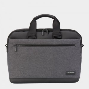 Grey Women's Hedgren Byte Laptop Bags | QBH997MQ