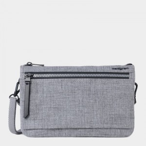 Grey Women's Hedgren Emma Crossbody Bags | WVB6528RU