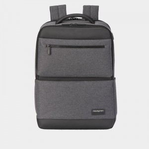 Grey Women's Hedgren Script 15.6" Rfid Laptop Backpacks | LFM4679HJ