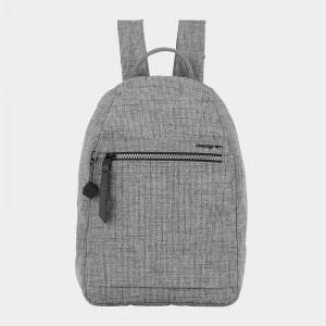 Grey Women's Hedgren Vogue Rfid Backpacks | SPC631QJ