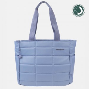 Light Blue Women's Hedgren Camden Tote Bags | BIB716JY