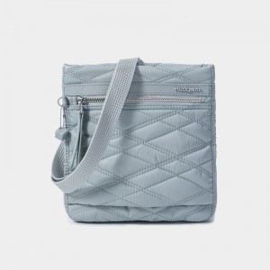 Light Blue Women's Hedgren Leonce Crossbody Bags | DKZ1235ZX