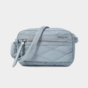 Light Blue Women's Hedgren Maia Crossbody Bags | XRH8143HD