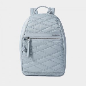 Light Blue Women's Hedgren Vogue Backpacks | FKJ7428PP