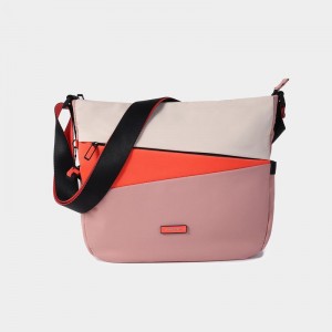 Pink Orange Women's Hedgren Milky Way Crossbody Bags | ITF5669EU