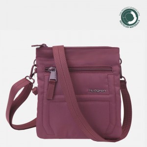 Pink Women's Hedgren Helm Crossbody Bags | CDN4464GC