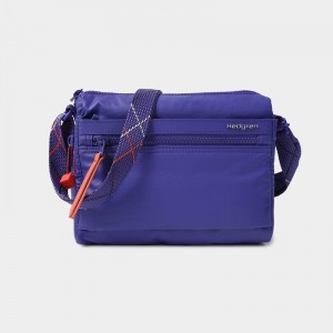 Royal Blue Women's Hedgren Eye Shoulder Bags | XBU6639EY