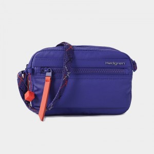 Royal Blue Women's Hedgren Maia Crossbody Bags | CDP9333SA