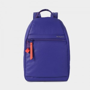 Royal Blue Women's Hedgren Vogue Backpacks | OAT7236QX