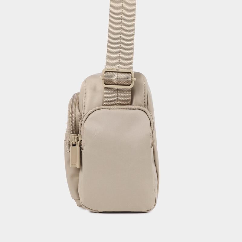 Beige Women's Hedgren Emily Crossbody Bags | ZEM3921NE