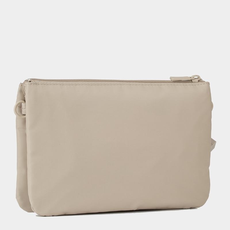 Beige Women's Hedgren Emma Crossbody Bags | RLU127QH