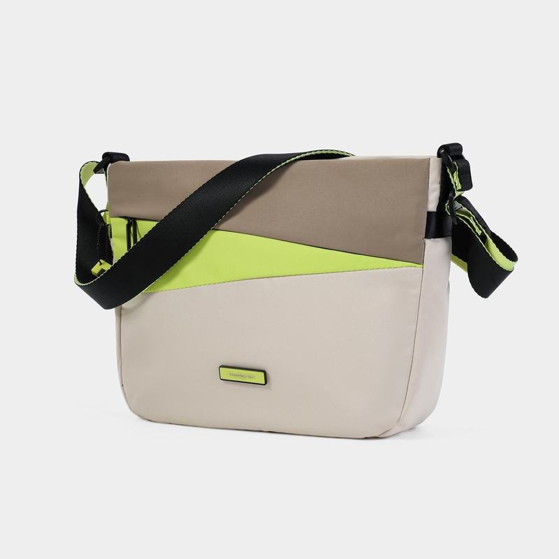 Beige Women's Hedgren Gravity Crossbody Bags | ZFK9533VY