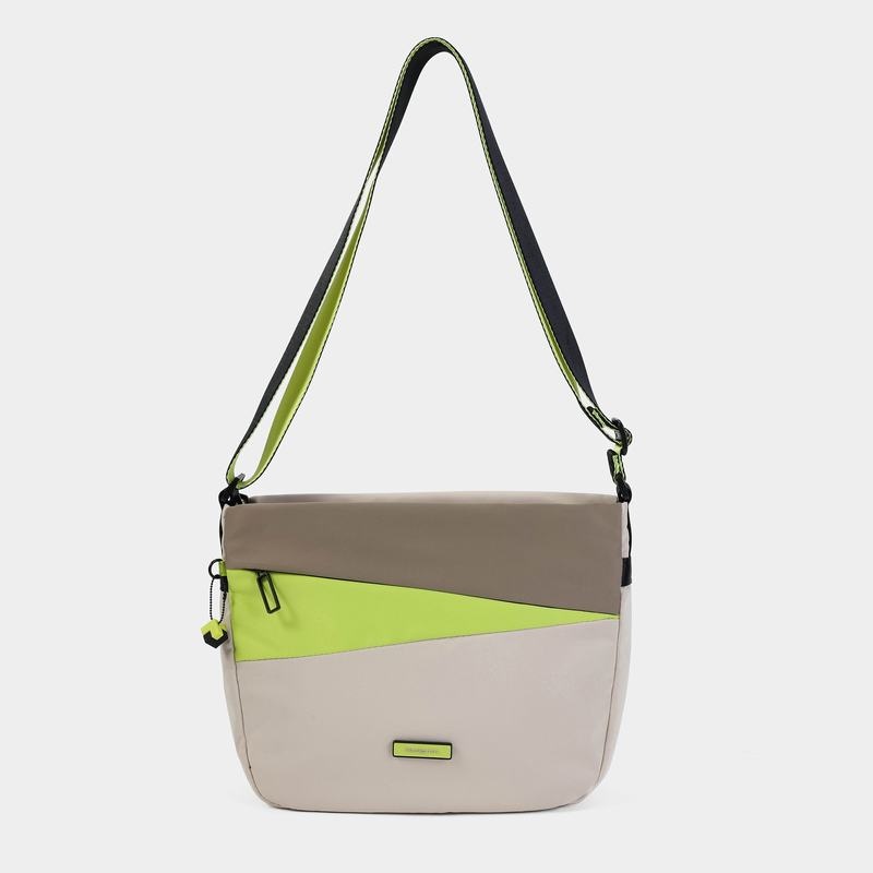 Beige Women's Hedgren Gravity Crossbody Bags | ZFK9533VY