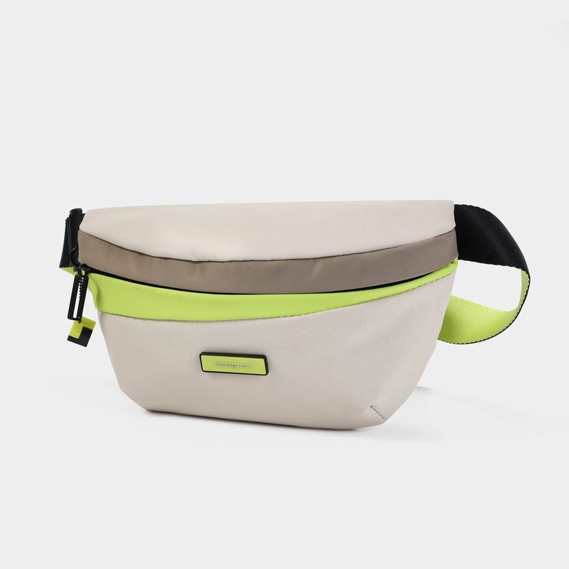 Beige Women's Hedgren Halo Belt Bags | XSX2878ZQ