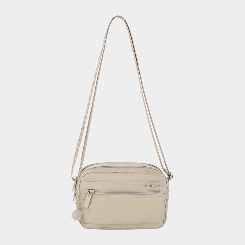 Beige Women's Hedgren Maia Crossbody Bags | DTB4071UU