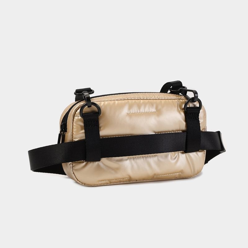 Beige Women's Hedgren Snug Belt Bags | BDY9473HV