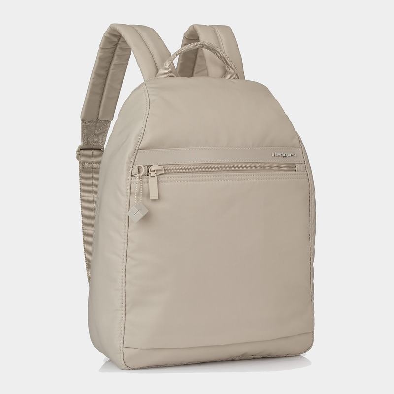 Beige Women's Hedgren Vogue Large Backpacks | XHV464QK