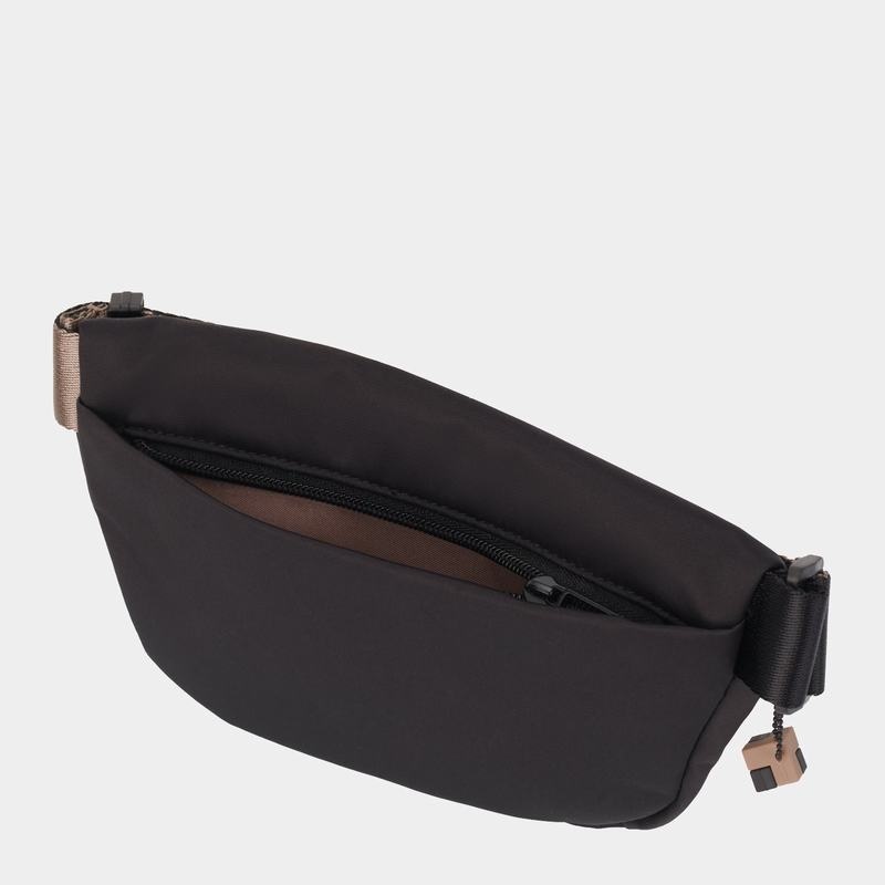 Black Brown Women's Hedgren Halo Belt Bags | DOW2991XV