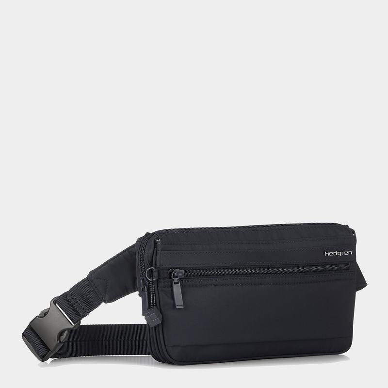 Black Women's Hedgren Asarum Belt Bags | CWF1825FO