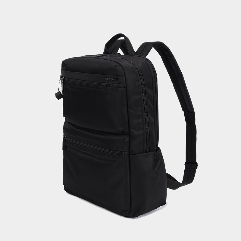 Black Women's Hedgren Ava Backpacks | WAZ2815DN