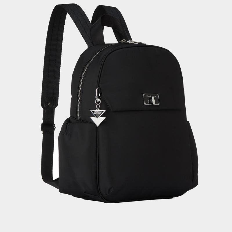 Black Women's Hedgren Balanced Backpacks | IBT938TK