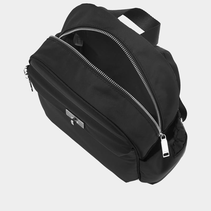 Black Women's Hedgren Balanced Backpacks | IBT938TK