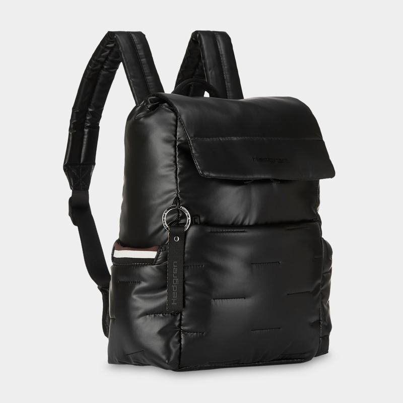 Black Women's Hedgren Billowy Backpacks | AHW604FW