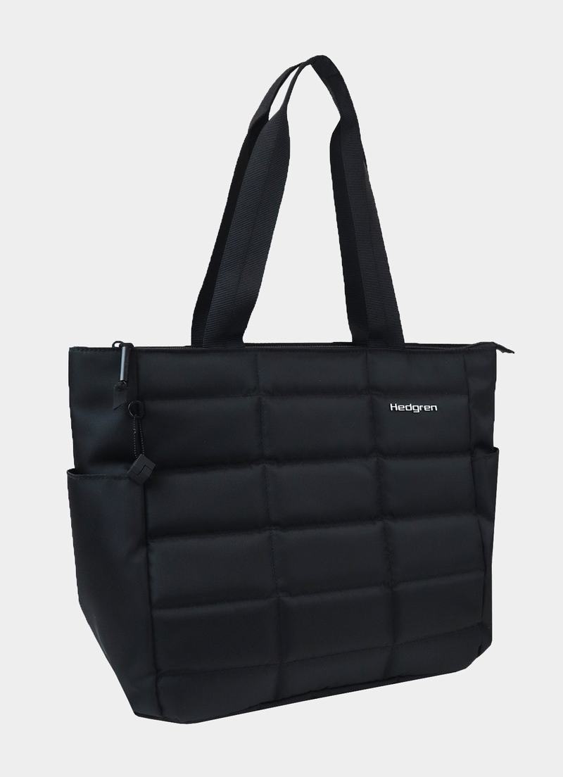 Black Women's Hedgren Camden Tote Bags | JMJ663GC