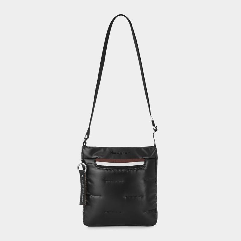 Black Women's Hedgren Cushy Crossbody Bags | URB5078YP