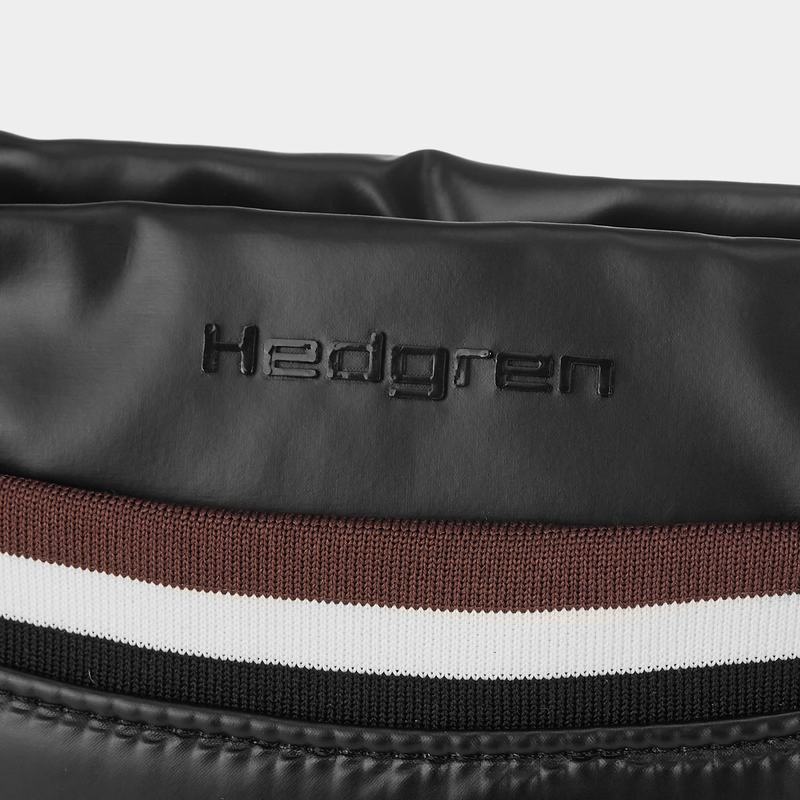 Black Women's Hedgren Cushy Crossbody Bags | URB5078YP