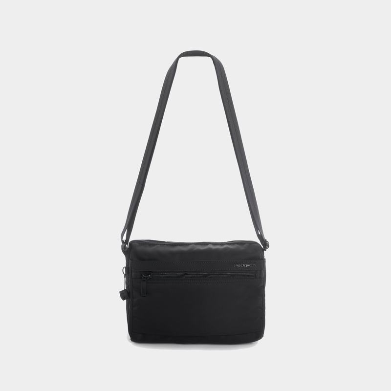 Black Women's Hedgren Eye Shoulder Bags | SUS956YI