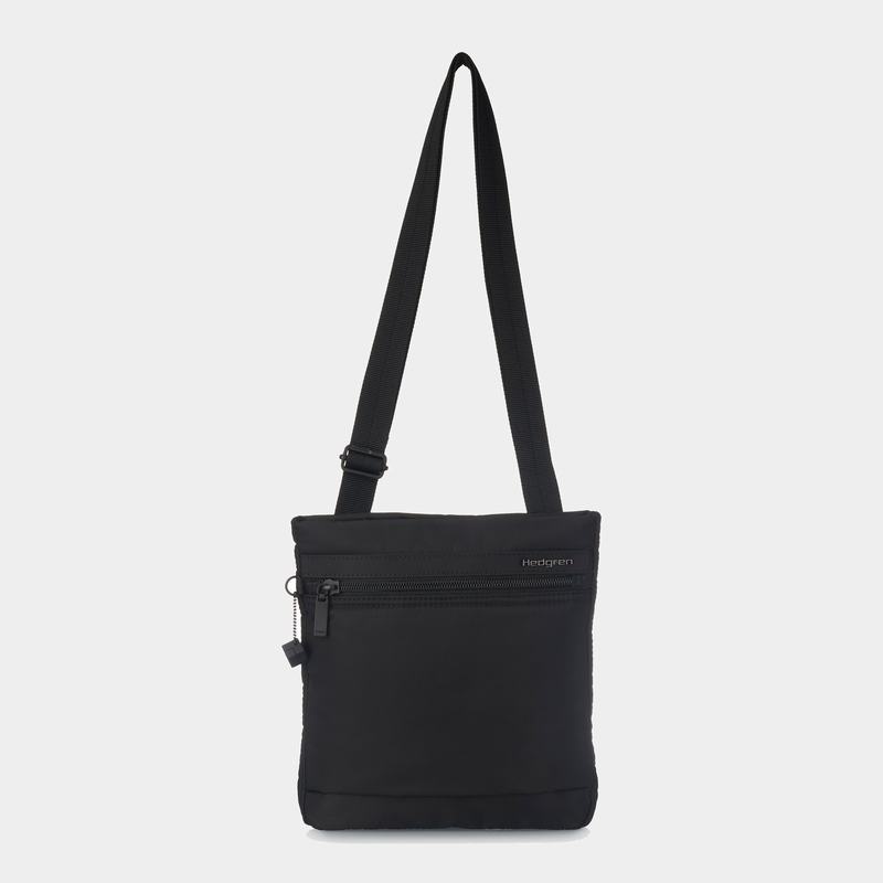 Black Women's Hedgren Leonce Shoulder Bags | YSM1660FM