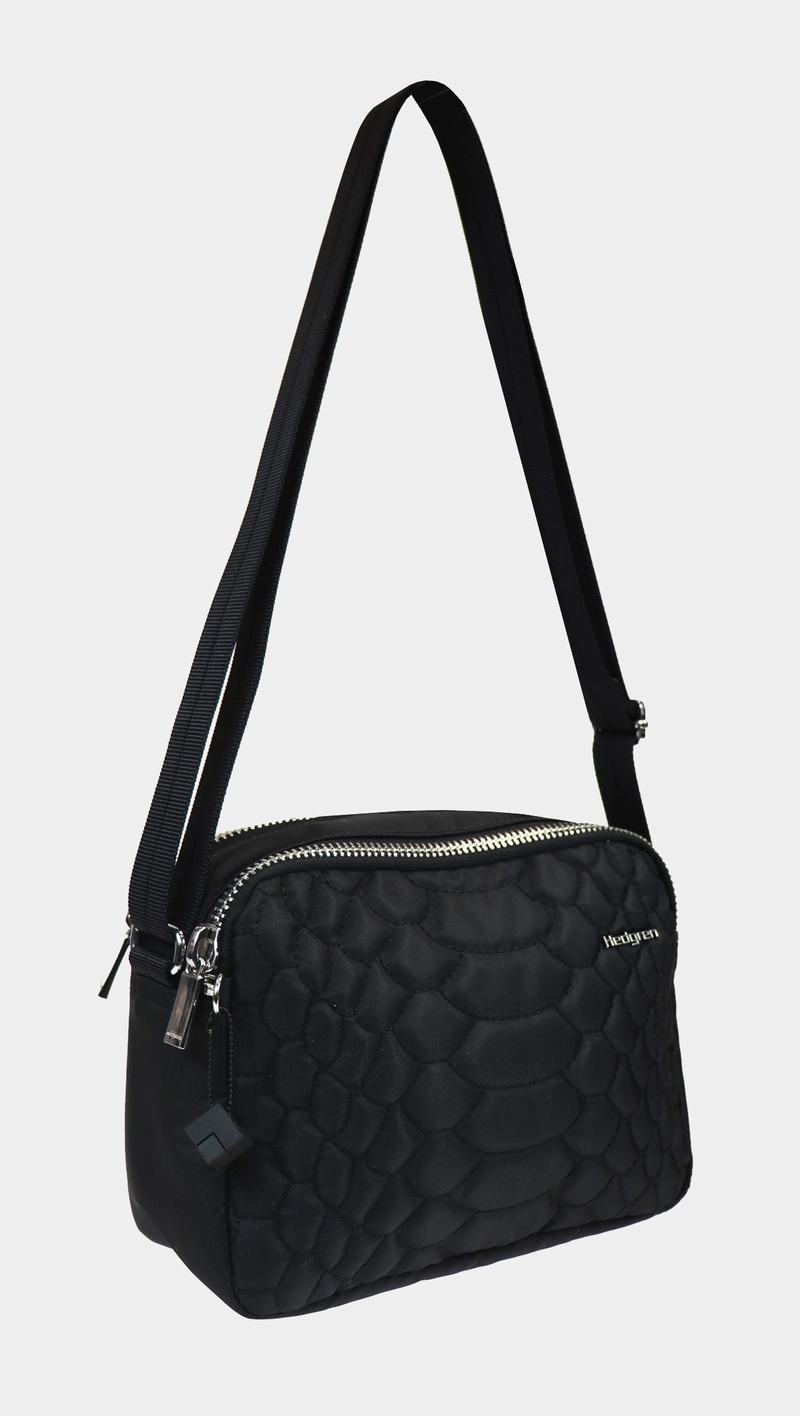 Black Women's Hedgren Marion Crossbody Bags | QUK3857EQ