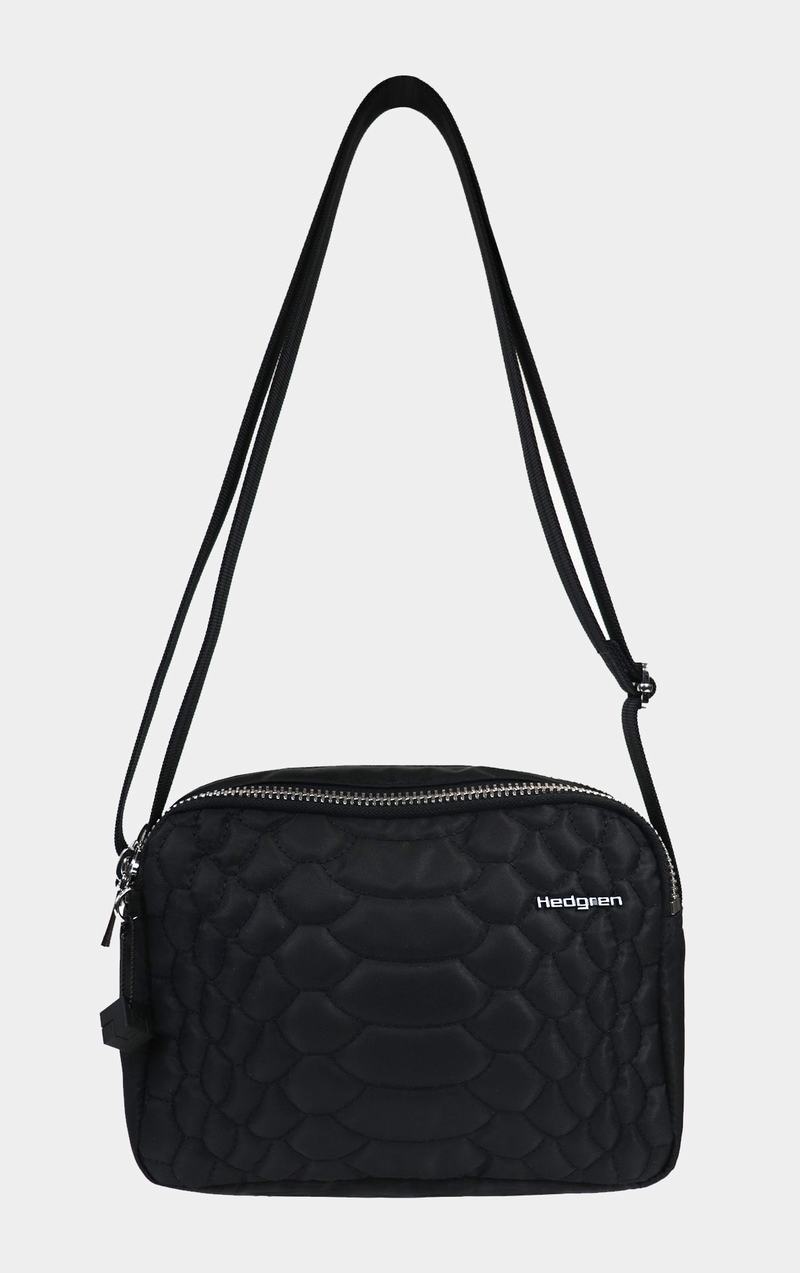 Black Women's Hedgren Marion Crossbody Bags | QUK3857EQ