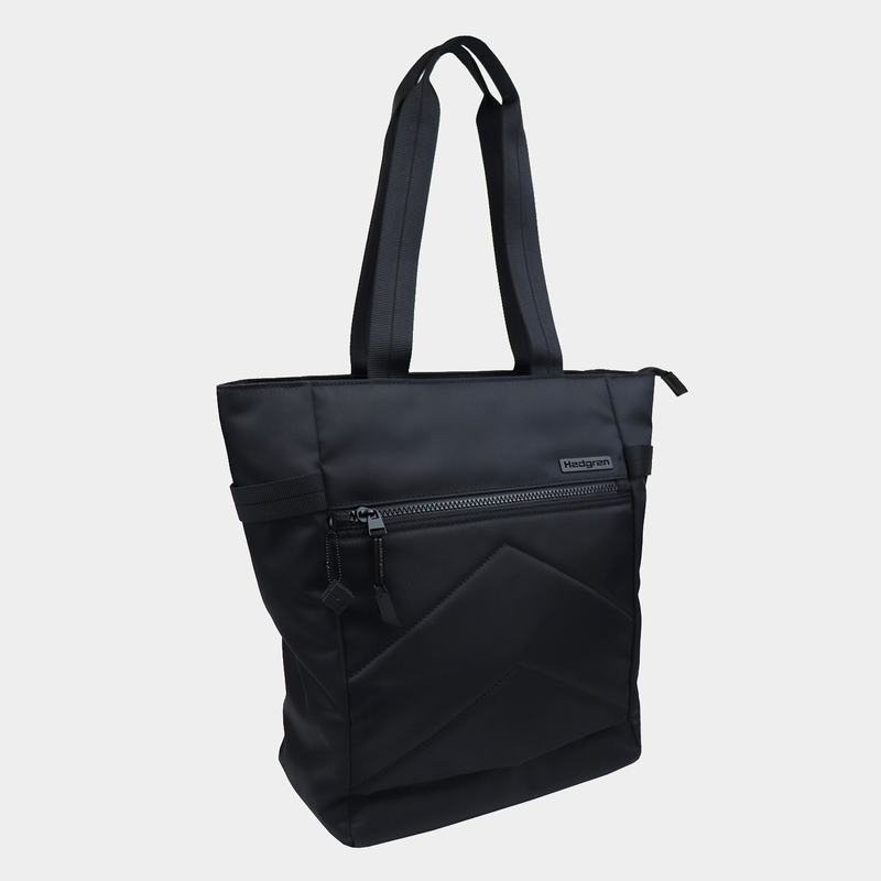 Black Women's Hedgren Scurry Sustainably Made Tote Bags | LNF4339LL